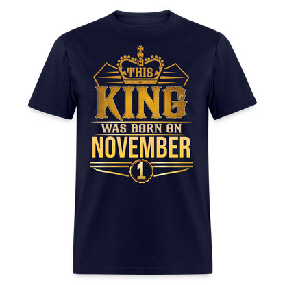 NOVEMBER 1ST KING - navy