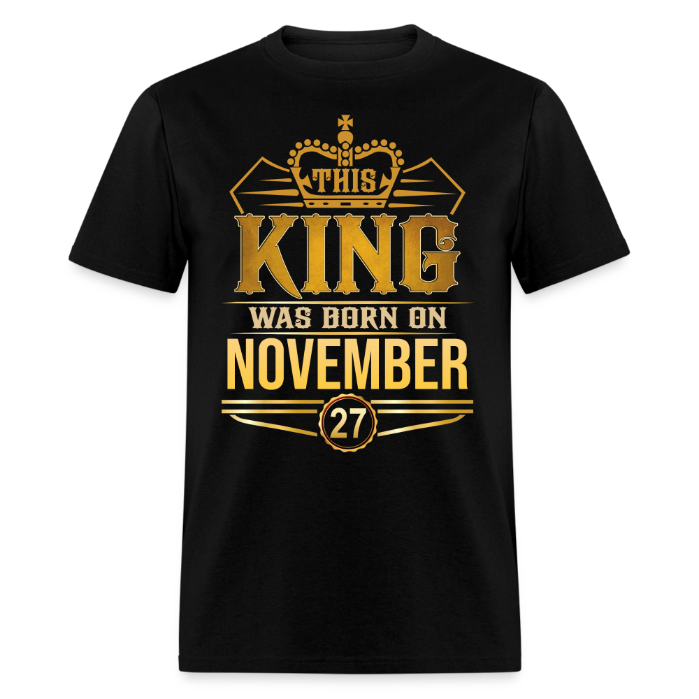 NOVEMBER 27TH KING - black