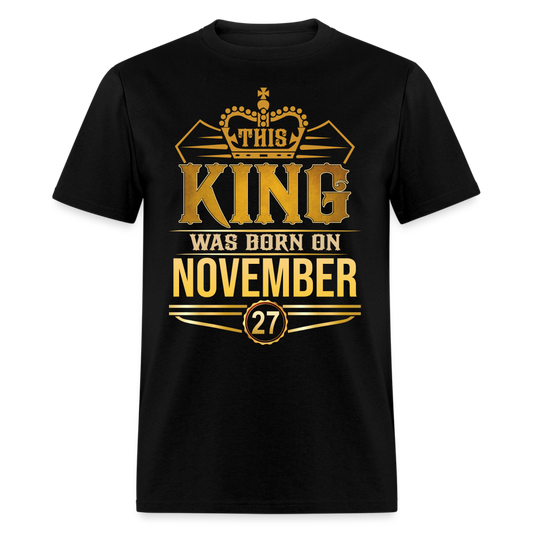 NOVEMBER 27TH KING - black