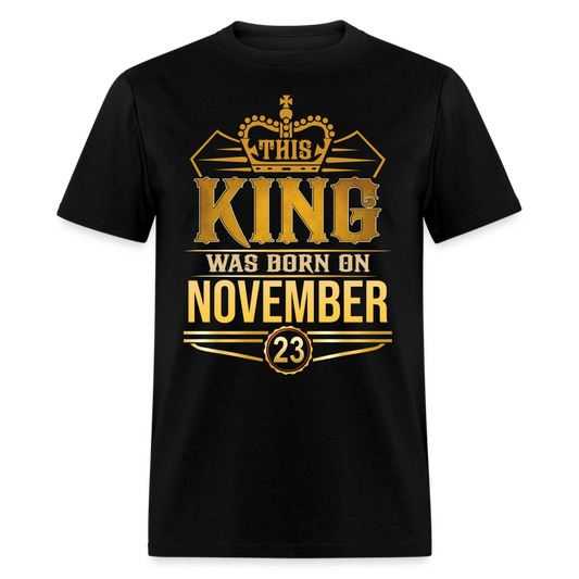 NOVEMBER 23RD KING - black