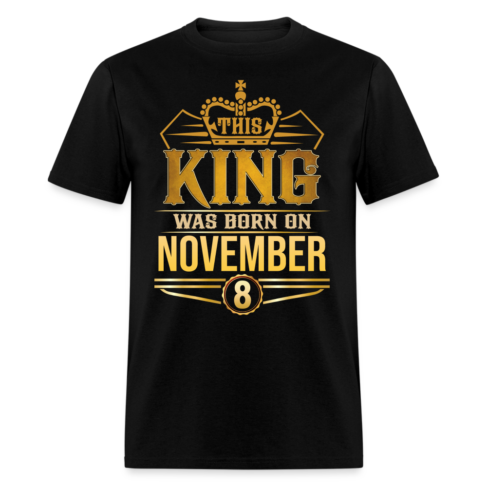 NOVEMBER 8TH KING - black