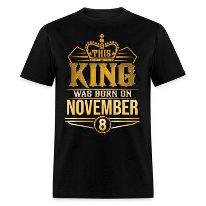 NOVEMBER 8TH KING - black