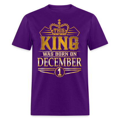 DECEMBER 1ST KING - purple