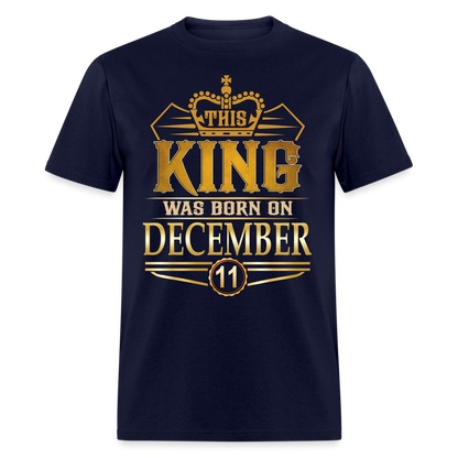 DECEMBER 11TH KING T SHIRT - navy