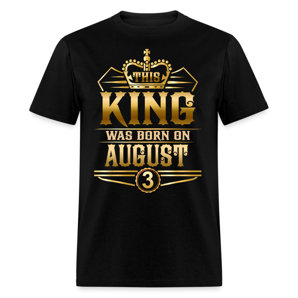 3RD AUGUST KING - black