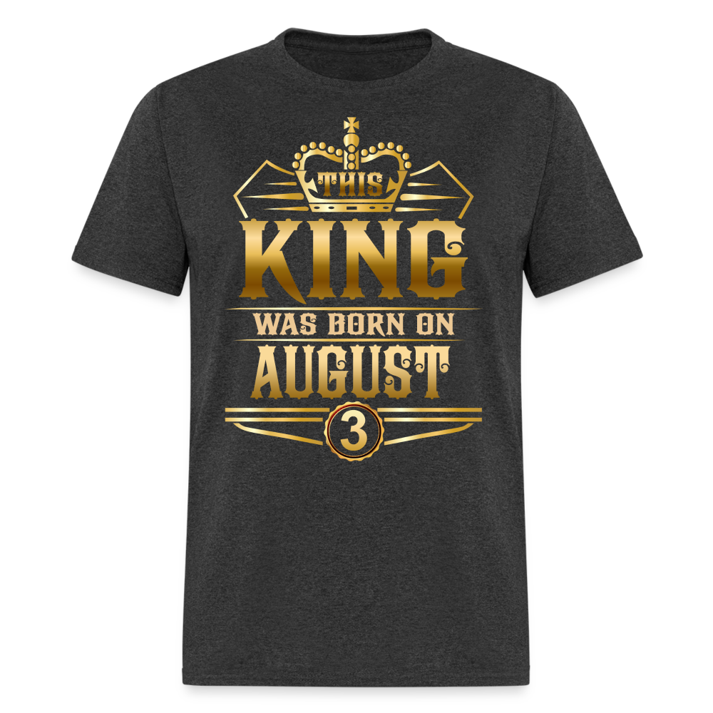 3RD AUGUST KING - heather black