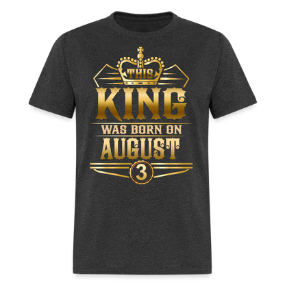 3RD AUGUST KING - heather black