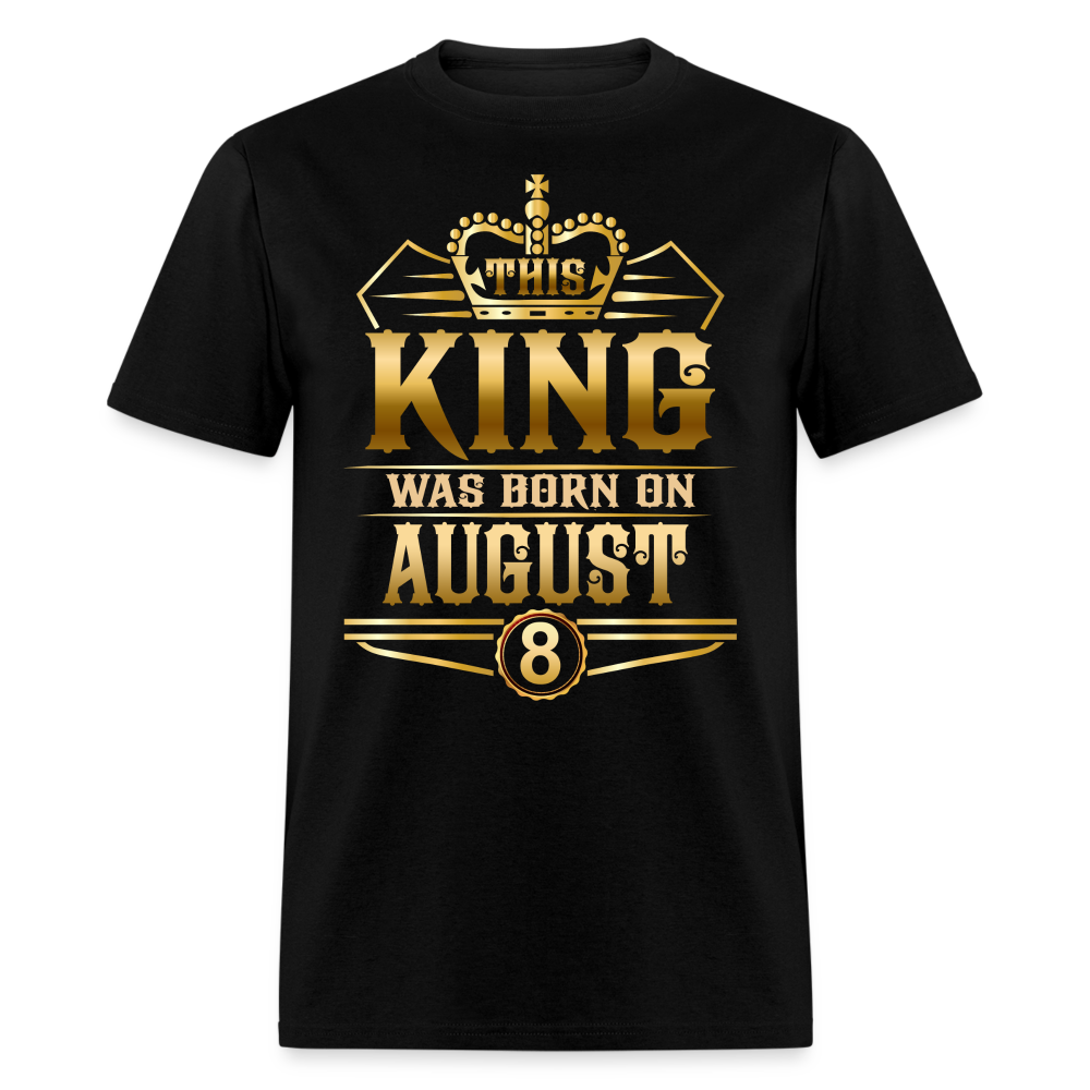 8TH AUGUST KING - black