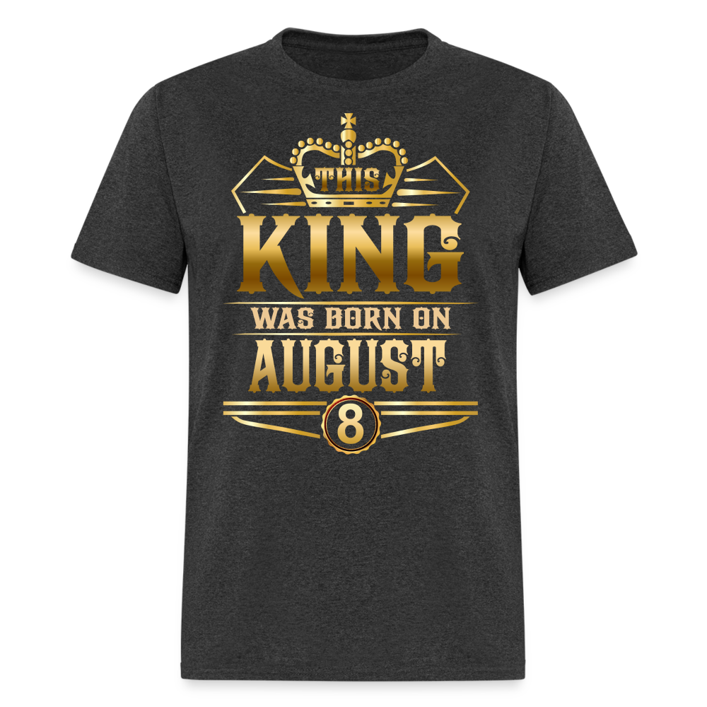 8TH AUGUST KING - heather black