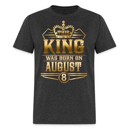 8TH AUGUST KING - heather black