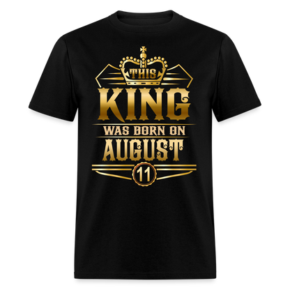 11TH AUGUST KING - black