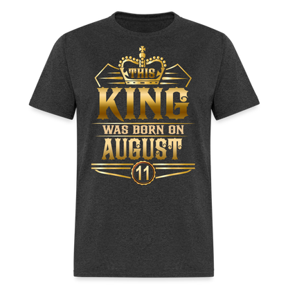 11TH AUGUST KING - heather black