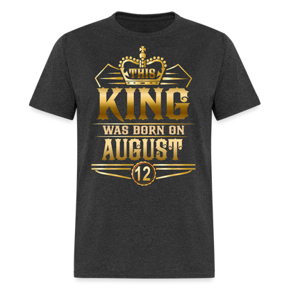 12TH AUGUST KING - heather black