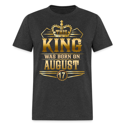 17TH AUGUST KING - heather black