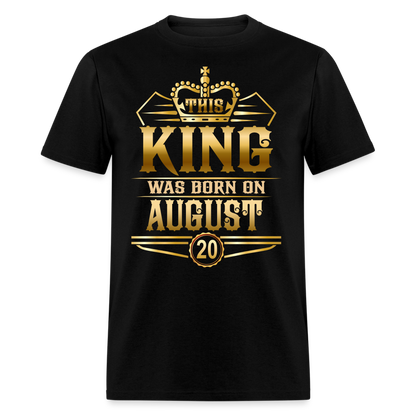 20TH AUGUST KING - black