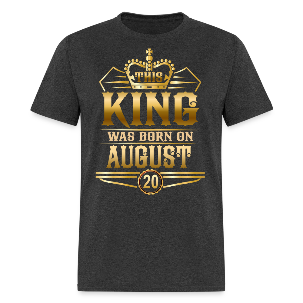 20TH AUGUST KING - heather black