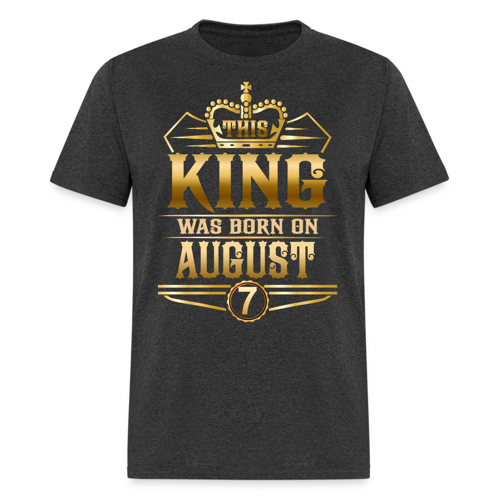 7TH AUGUST KING - heather black