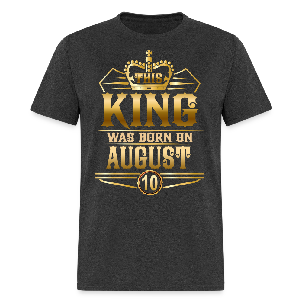 10TH AUGUST KING - heather black