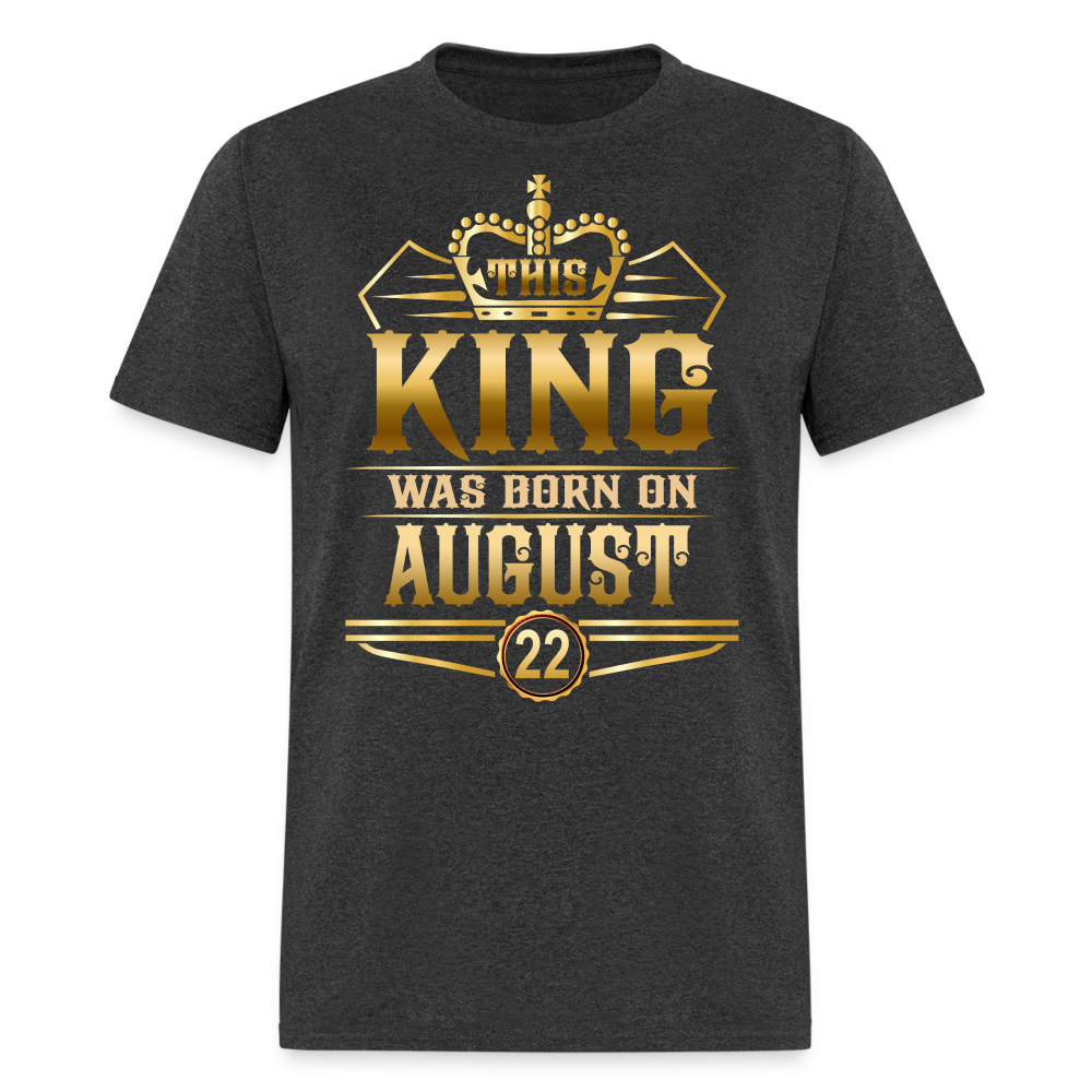 22ND AUGUST KING - heather black