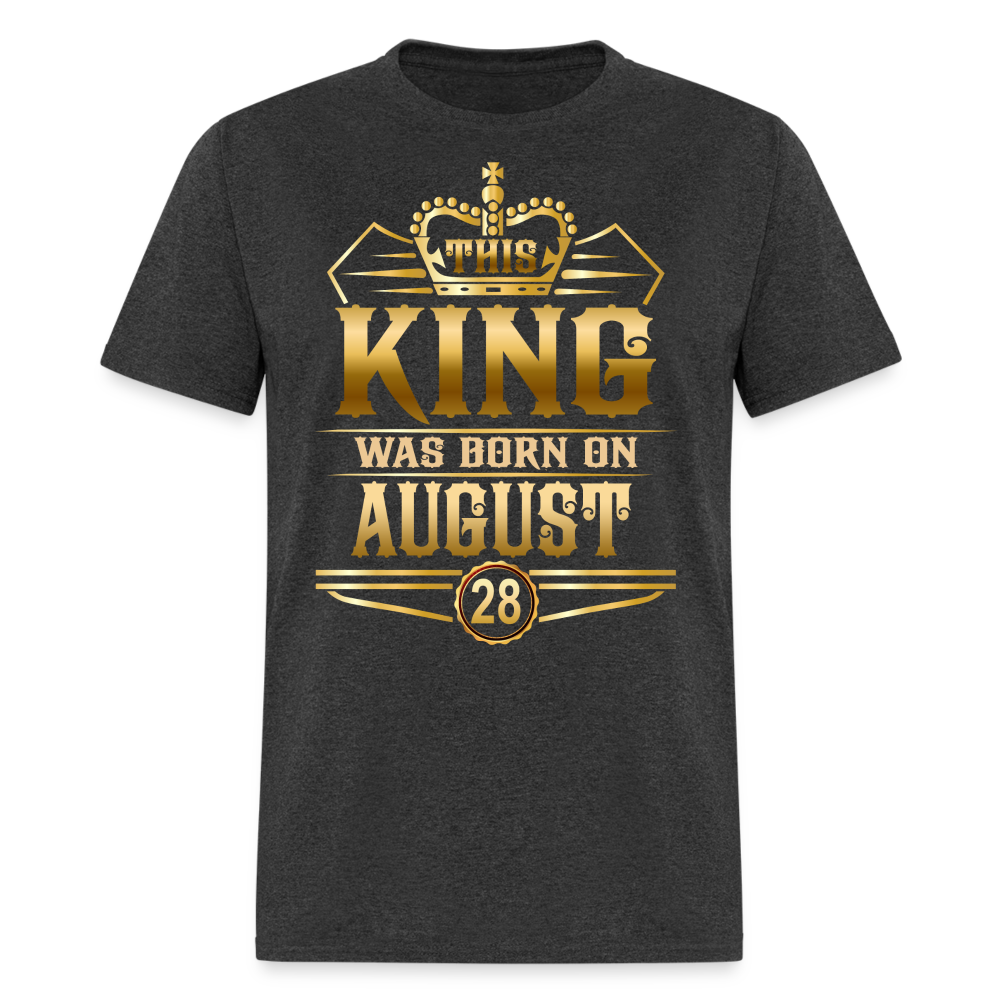 28TH AUGUST KING - heather black