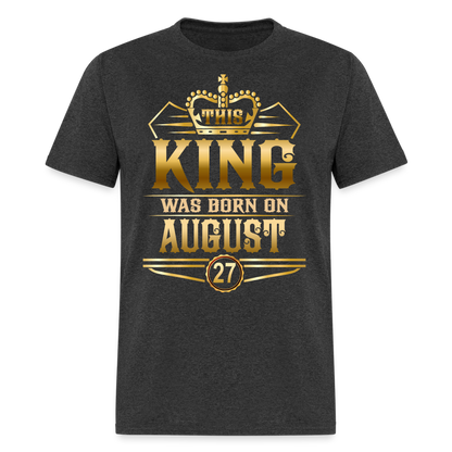 27TH AUGUST KING - heather black